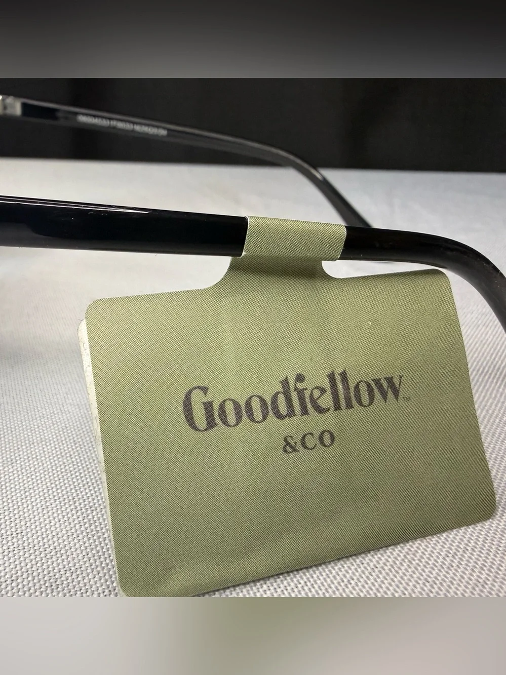 Goodfellow & Co Black and Silver Clubmaster Sunglasses NWT